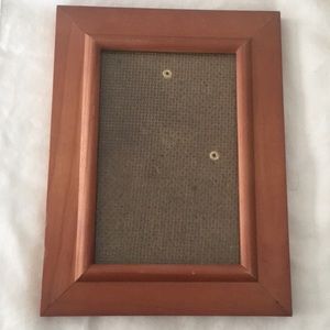 Rich Cherry Stain Oak Photo Frame - Elevate Your Decor with Warmth and Elegance!
